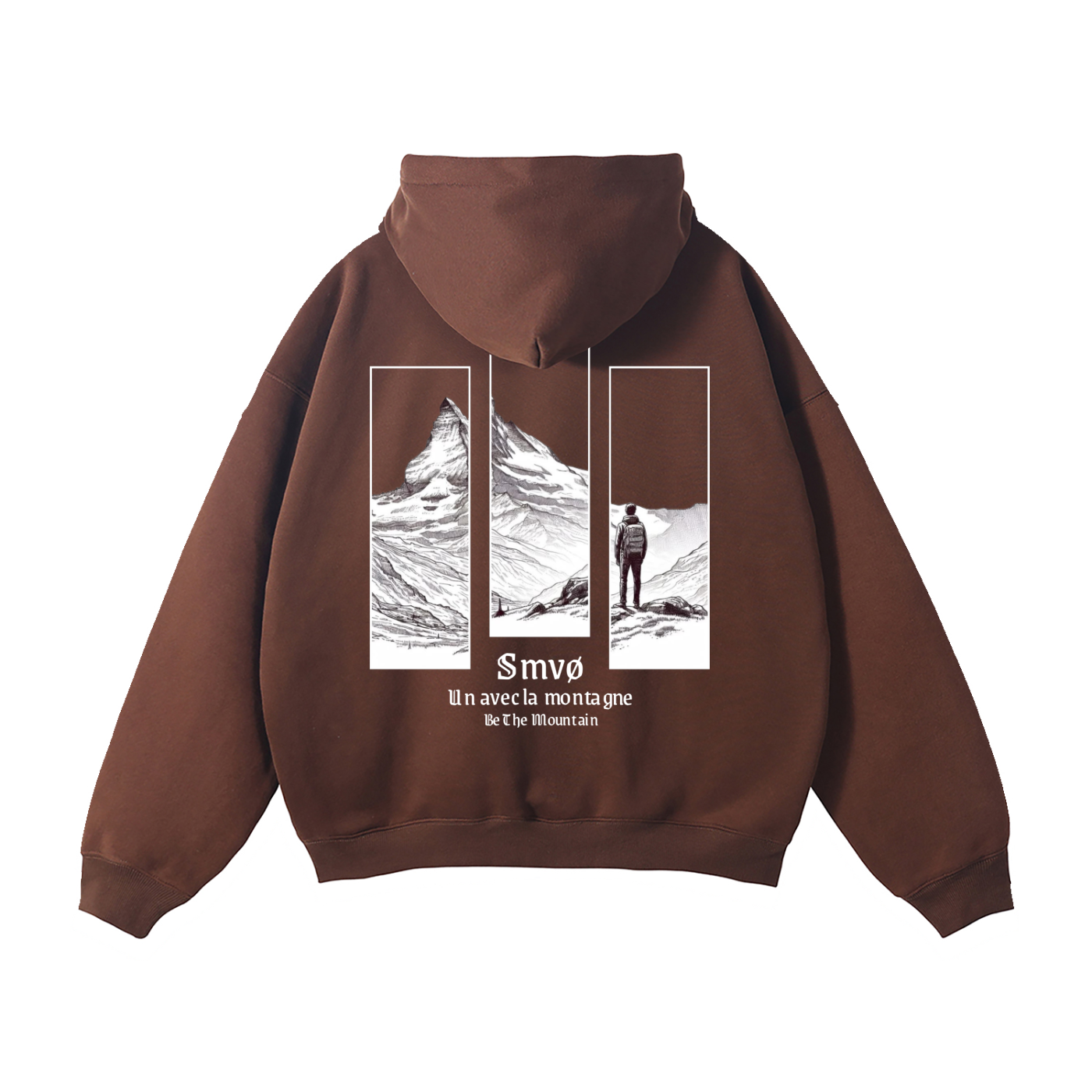 Hoodie - Un avec la montagne