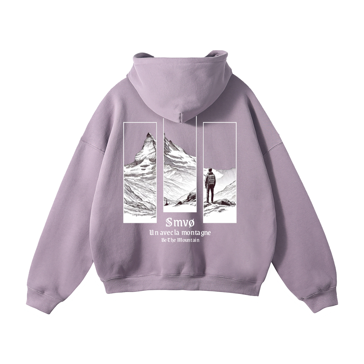 Hoodie - Un avec la montagne