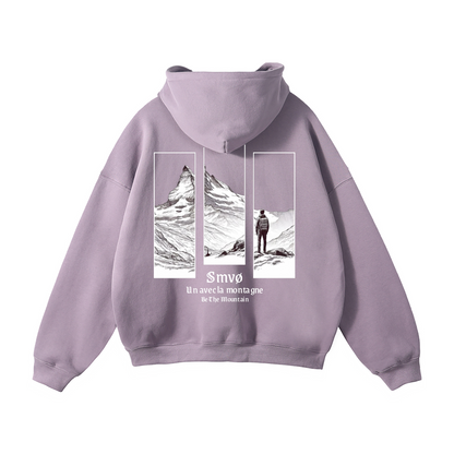 Hoodie - Un avec la montagne