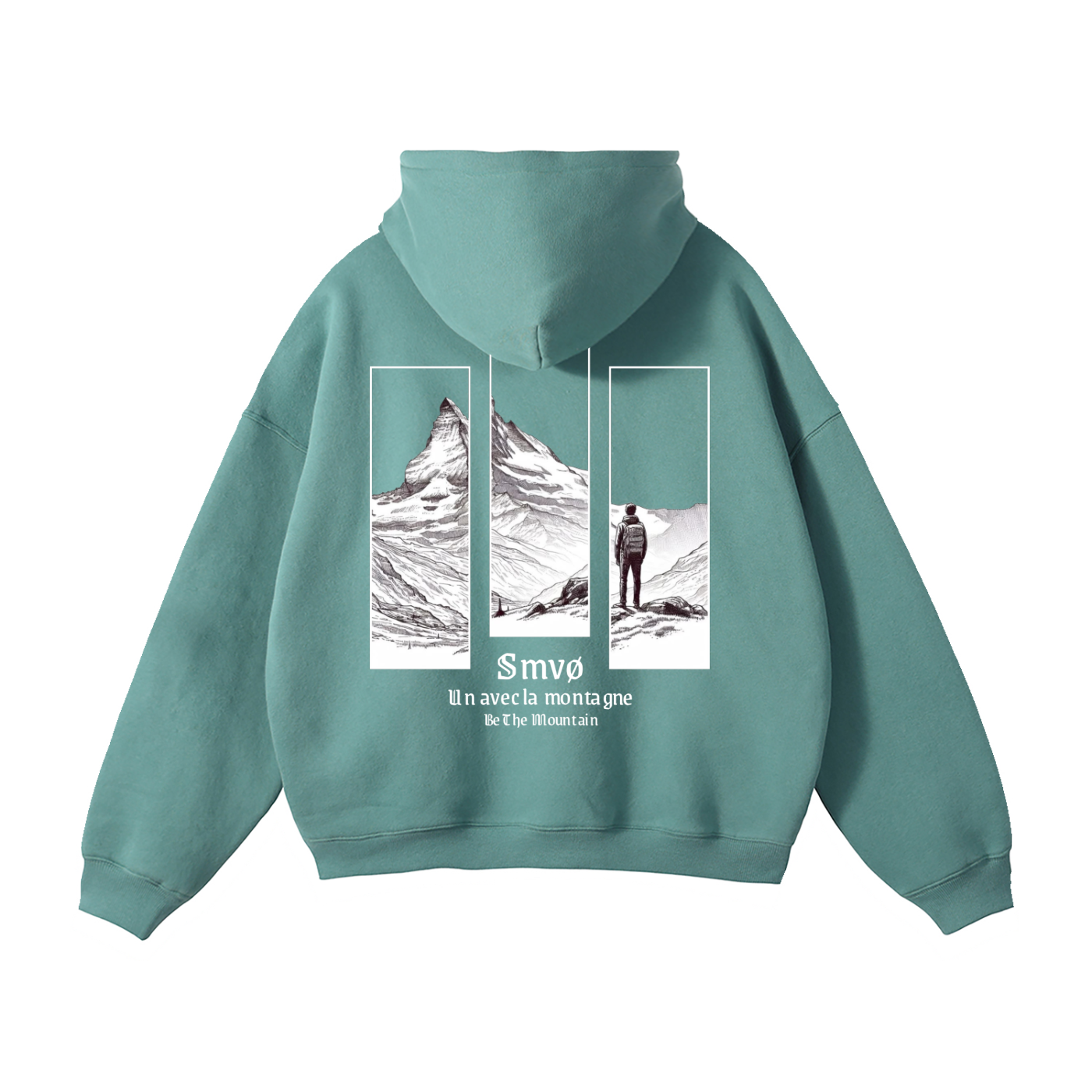 Hoodie - Un avec la montagne